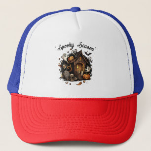 Haunted House Halloween Hat 🎩 👻 Keps