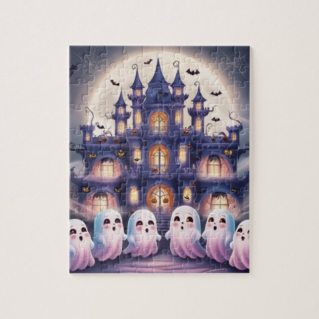 Haunted House Jigszawa Challenge Pussel (Vertikal)