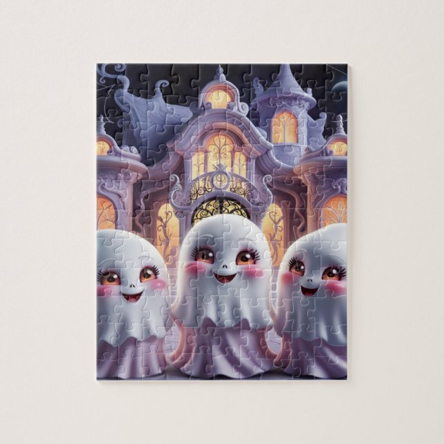 Haunted House Jigszawa Challenge Pussel (Vertikal)