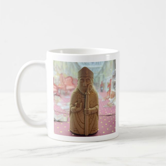 Haunted House of Lewis Chess Coffee Mug 1 Kaffemugg (Vänster)