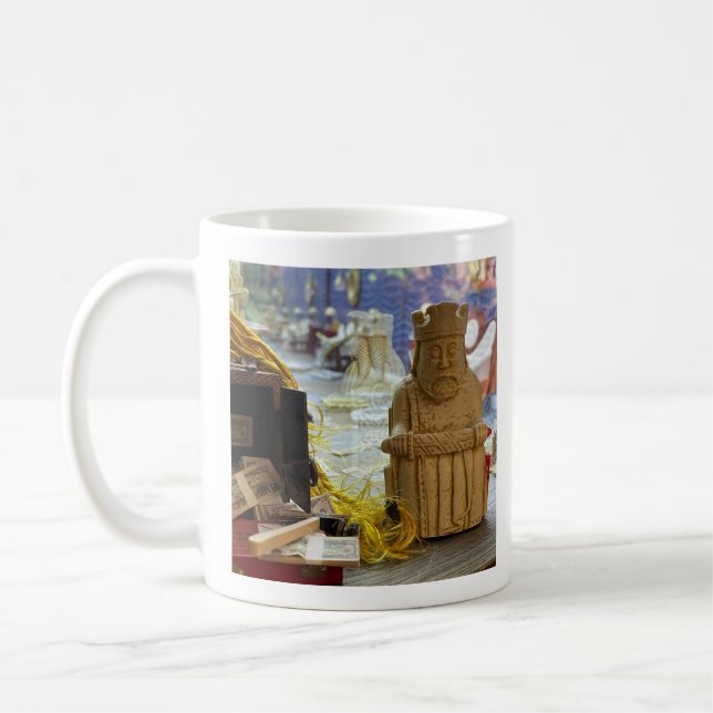Haunted House of Lewis Chess Coffee Mug 2 Kaffemugg (Vänster)