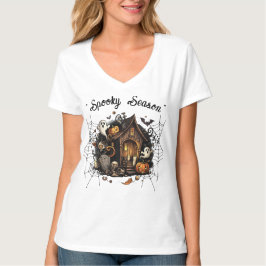 Haunted House Spooky T-Shirt 👻 🎃