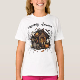 Haunted House Spooky T-Shirt 👻 🎃
