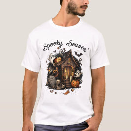 Haunted House Spooky T-Shirt 👻 🎃