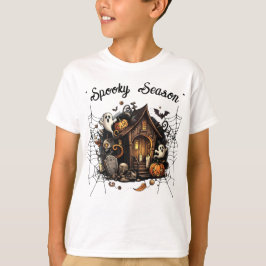Haunted House Spooky T-Shirt 👻 🎃