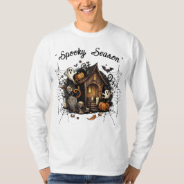 Haunted House Spooky T-Shirt 👻 🎃