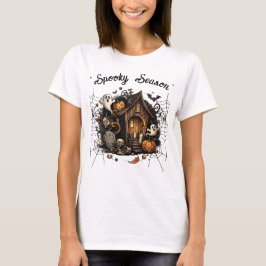 Haunted House Spooky T-Shirt 👻 🎃