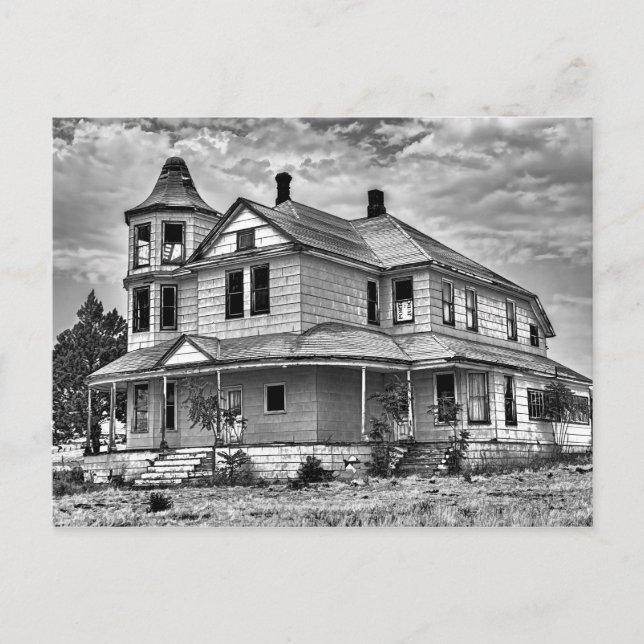 HAUNTED HOUSE VYKORT (Framsida)