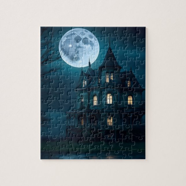 Haunted Mansion Jigszawa Puzzle Pussel (Vertikal)
