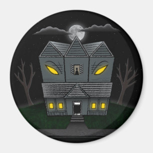 Haunted Monster House Magnet