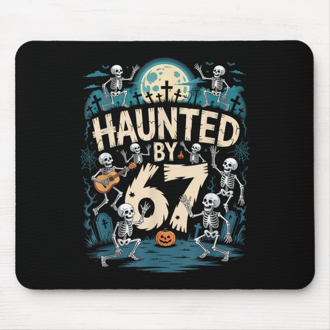 Haunted Six Seven 6 7 Meme 67 Skeleton Hand Hallow Musmatta (Framsidan)