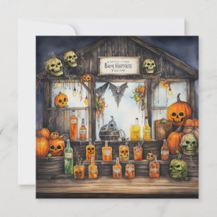 👻 🍺 "Haunted Skutt & Hors d'oeuvres" 🍺 👻 Inbjudningar