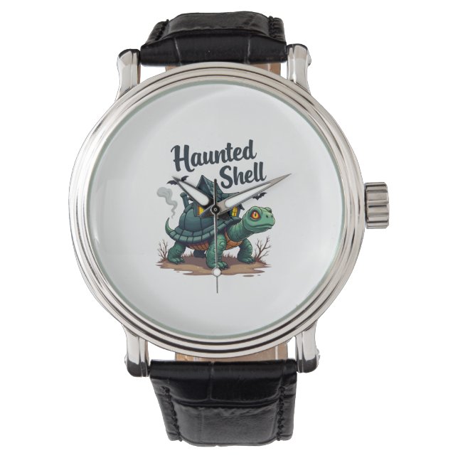 Haunted Snäcka Turtle Armbandsur (Framsida)