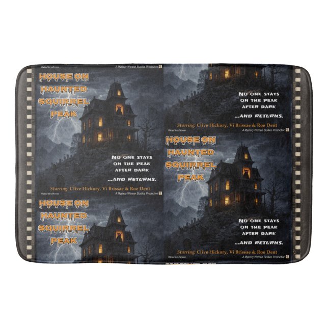 Haunted Squirrel Peak Badrumsmatta (Framsidan)