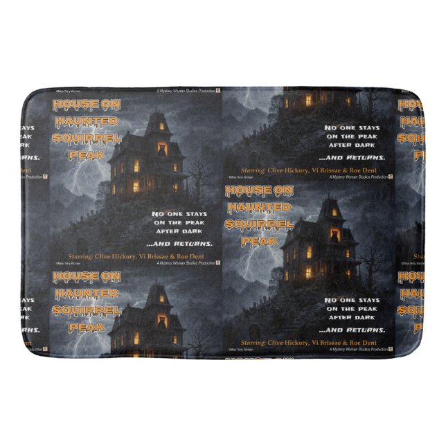 Haunted Squirrel Peak Badrumsmatta (Framsidan)