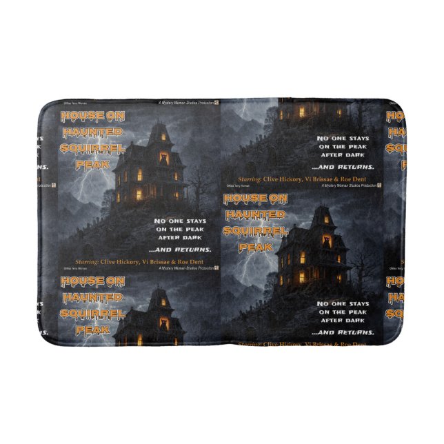 Haunted Squirrel Peak Badrumsmatta (Framsidan)