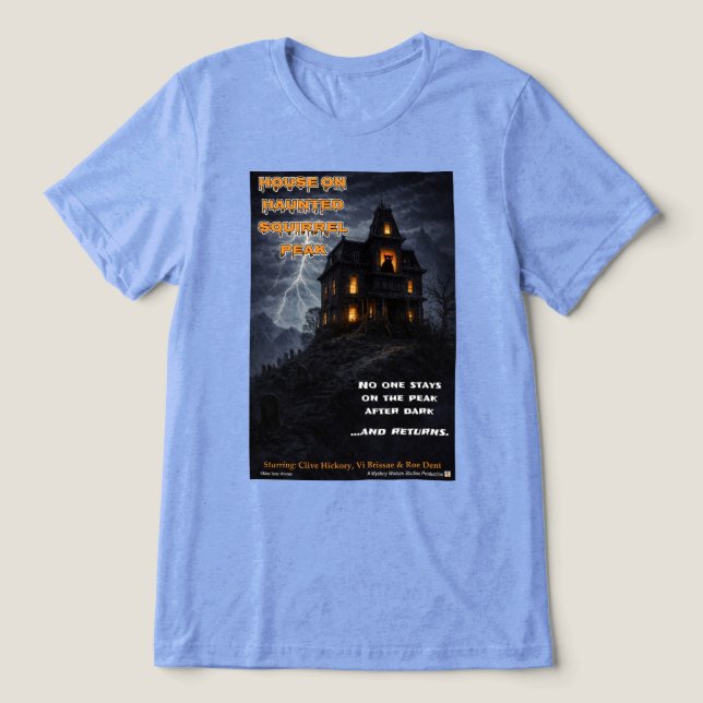 Haunted Squirrel Peak T Shirt (Design Framsida)