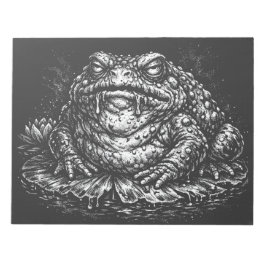 Haunted Toad Sigil av BurnsInHell Anteckningsblock