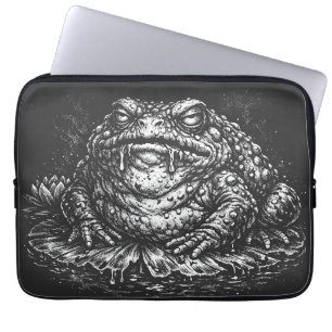 Haunted Toad Sigil av BurnsInHell Laptop Fodral