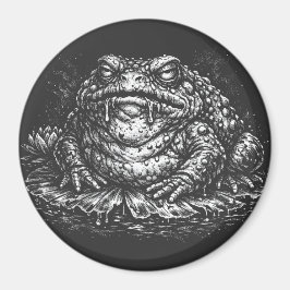 Haunted Toad Sigil av BurnsInHell Magnet