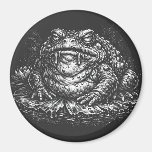 Haunted Toad Sigil av BurnsInHell Magnet