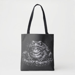 Haunted Toad Sigil av BurnsInHell Tygkasse