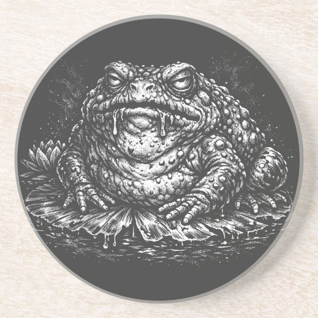 Haunted Toad Sigil av BurnsInHell Underlägg (Framsidan)