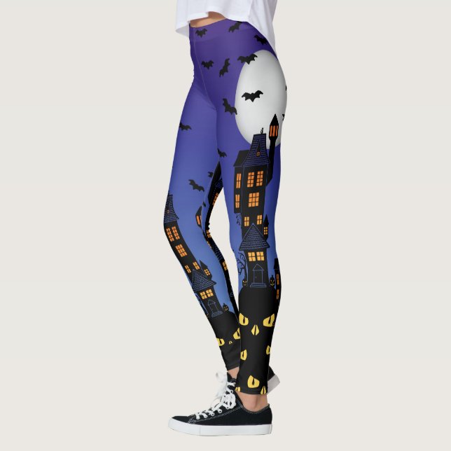 Haunted Vilage Leggings (Vänster)