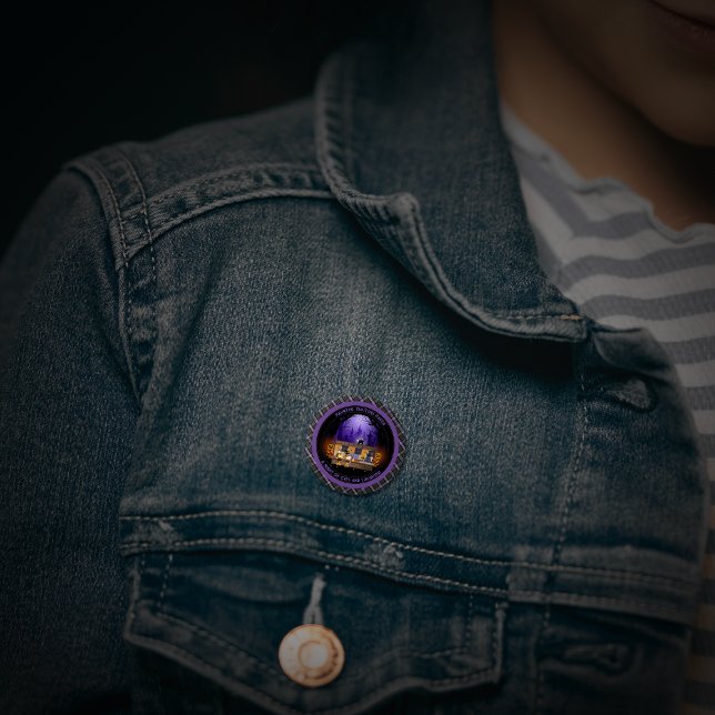 Haunted Yakitori Haven Knapp (Haunted Yakitori Haven 1 Inch Round Button)