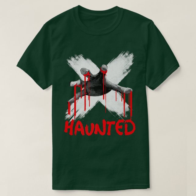 Haunted Zombie Hand Horror Art Design  T Shirt (Design framsida)