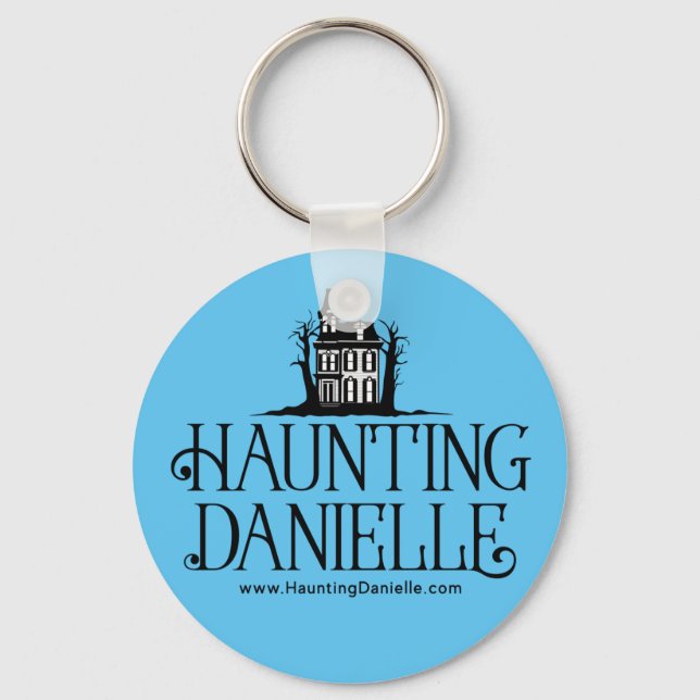 Haunting Danielle Keychain - Blue Nyckelring (Framsida)