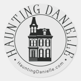 Haunting Danielle Sticker Runt Klistermärke