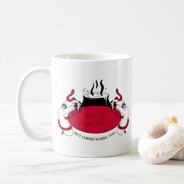 Haunting Elegance Commemorative Halloween Kaffemugg (Med munk)