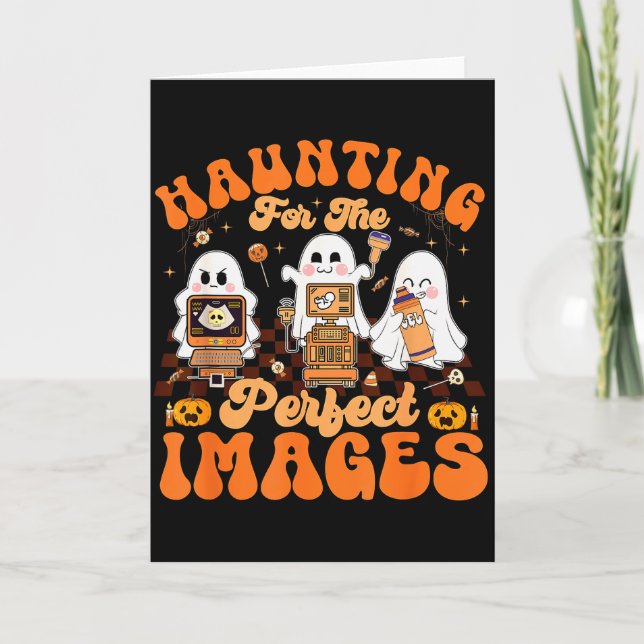 Haunting For The Perfect Images Medical Ultrasound Kort (Framsida)