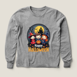Haunting Glow Pumpkin Boys T Shirt