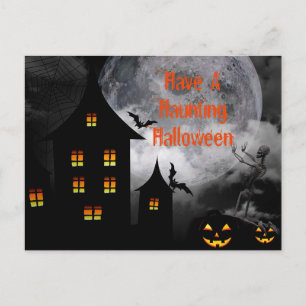 Haunting Halloween Vykort