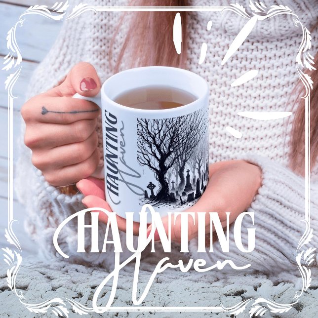 Haunting Haven Kaffemugg (Haunting Haven cover from The Beekeeper Store)