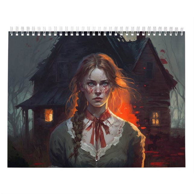 Haunting house kalender (Omslag)