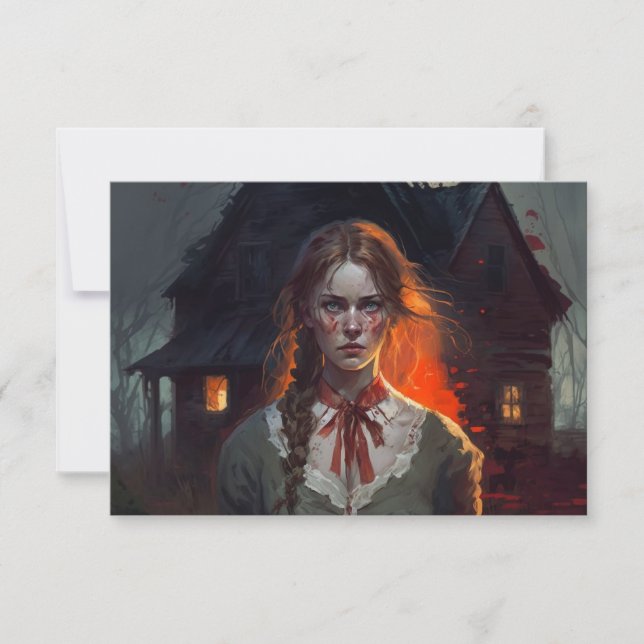 Haunting house kort (Framsida)
