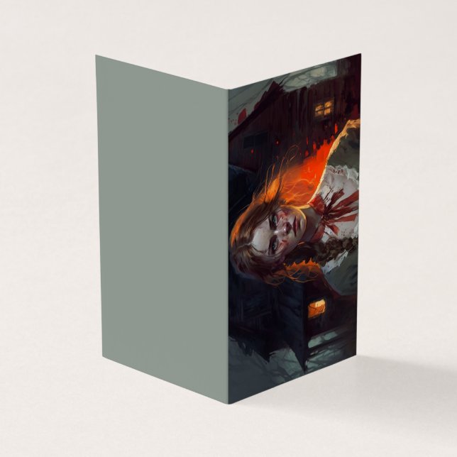 Haunting house kort (Utsida)