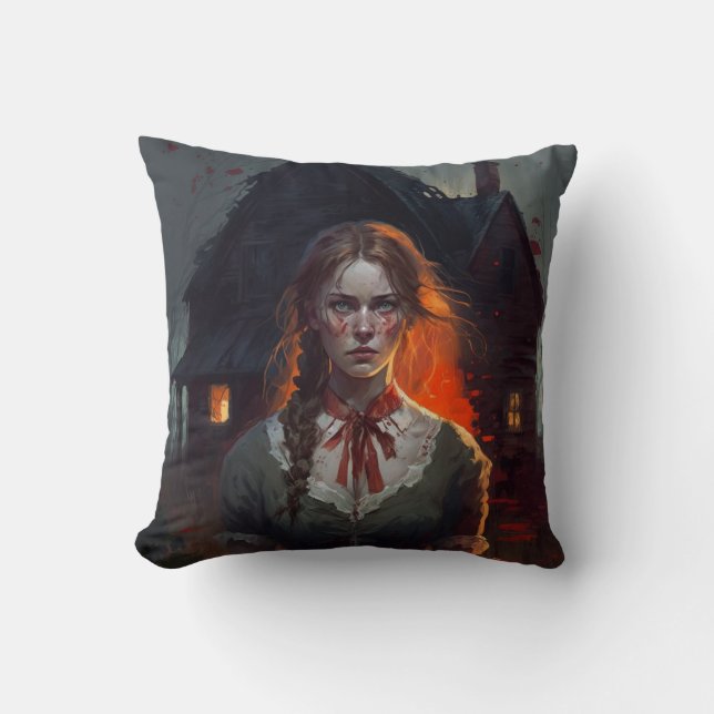 Haunting house kudde (Framsida)