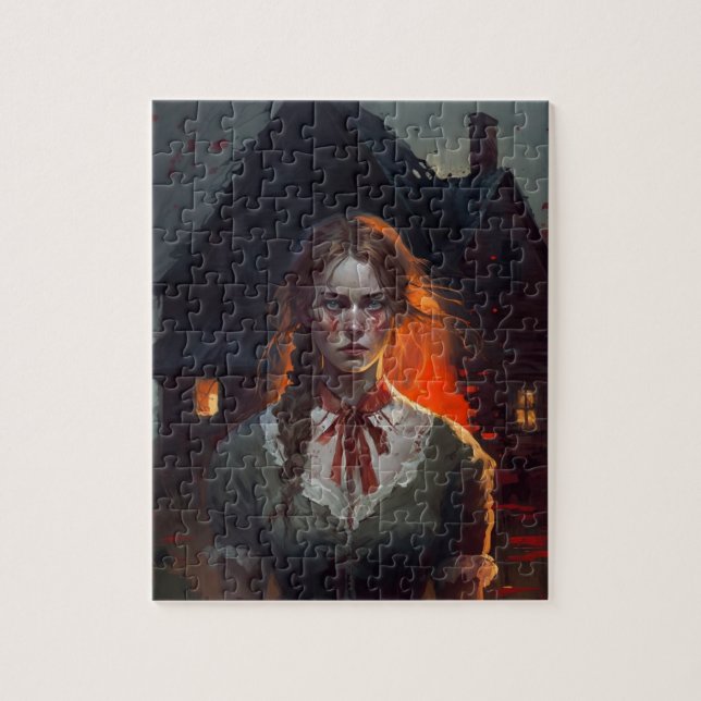Haunting house pussel (Vertikal)