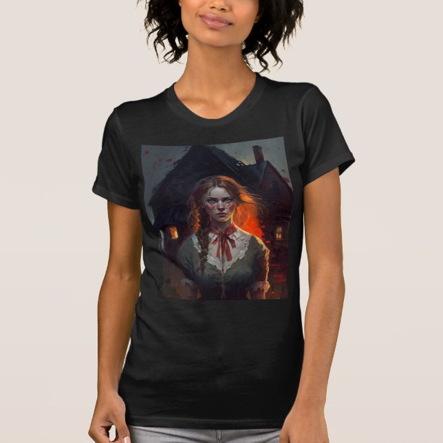 Haunting house t shirt (Framsida)