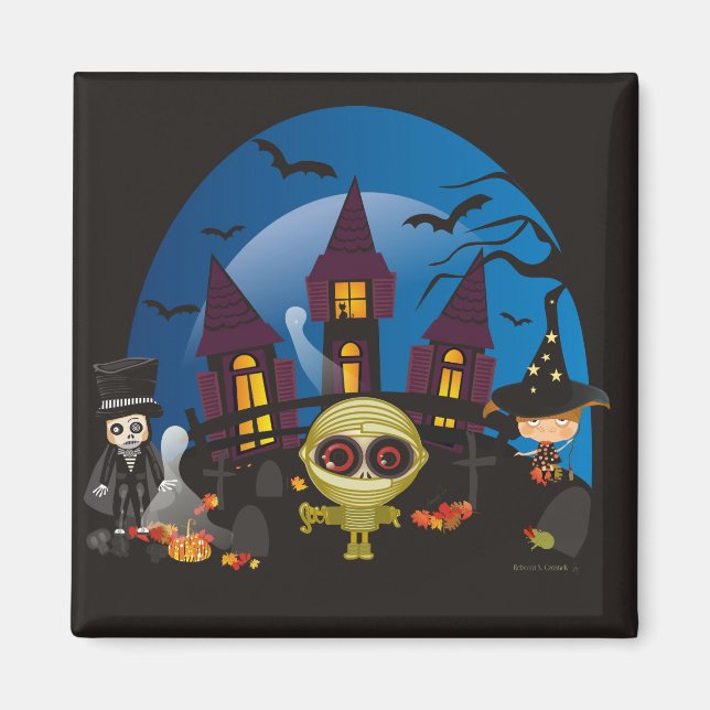 Haunting Night Magnet (Framsidan)