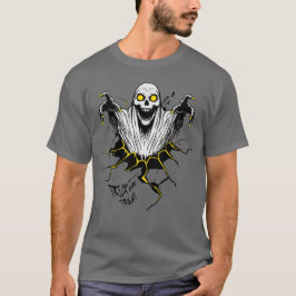 Haunting Skeleton Bus eller godis T-Shirt