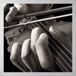 Haunting Violin Poster