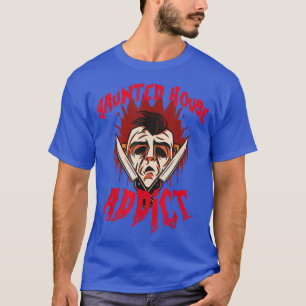Haunwitch House Addict Halloween T Shirt