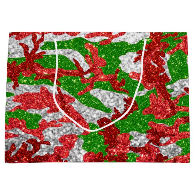 Haus i Camo Silver Julafton Mönster (Framsidan)