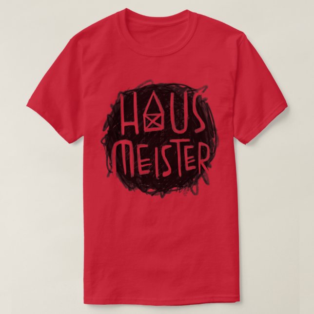 Hausmeister T Shirt (Design framsida)