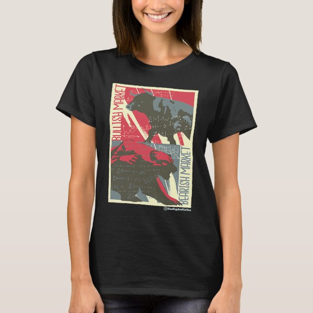 Hausse och baisse t shirt (Framsida)